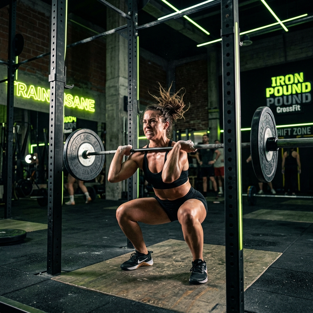 Atleta haciendo CrossFit